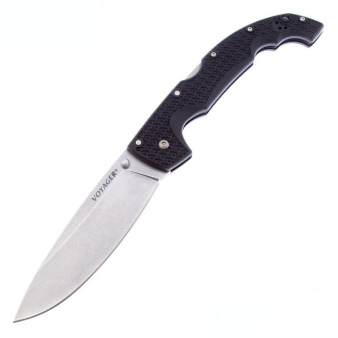 Нож COLD STEEL VOYAGER EXTRA LARGE DROP PLAIN EDGE 29AXB CS_29AXB